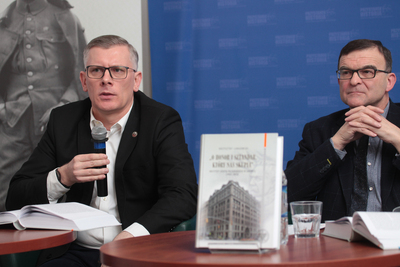 Dyskusja wokół książki Krzysztofa Langowskiego „O honor i sztandar który nas skupia” – Warszawa, 24 stycznia 2019. Fot. Piotr Życieński (IPN)