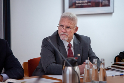 Kierownictwo agencji rządowej Departamentu Obrony USA z wizytą w Instytucie Pamięci Narodowej – 25 stycznia 2019. Fot. Marcin Jurkiewicz (IPN)