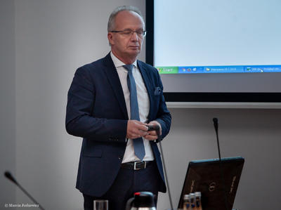 Kierownictwo agencji rządowej Departamentu Obrony USA z wizytą w Instytucie Pamięci Narodowej – 25 stycznia 2019. Fot. Marcin Jurkiewicz (IPN)