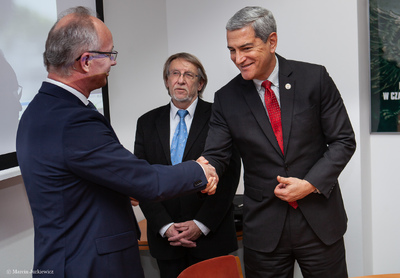 Kierownictwo agencji rządowej Departamentu Obrony USA z wizytą w Instytucie Pamięci Narodowej – 25 stycznia 2019. Fot. Marcin Jurkiewicz (IPN)