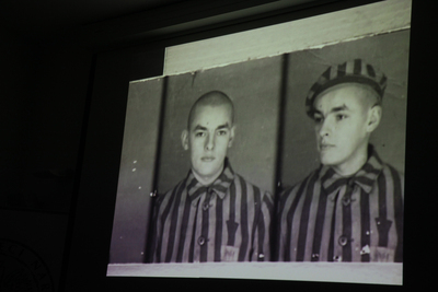 Dyskusja o filmie „August Kowalczyk. Numer obozowy 6804” – Warszawa, 25 stycznia 2019. Fot. Piotr Życieński (IPN)