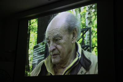 Dyskusja o filmie „August Kowalczyk. Numer obozowy 6804” – Warszawa, 25 stycznia 2019. Fot. Piotr Życieński (IPN)