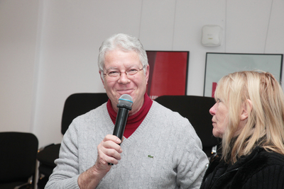 Dyskusja o filmie „August Kowalczyk. Numer obozowy 6804” – Warszawa, 25 stycznia 2019. Fot. Piotr Życieński (IPN)