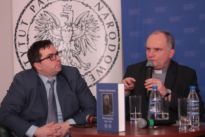 Promocja V tomu „Pro memoria” – dzienników prymasa Stefana Wyszyńskiego – Warszawa, 30 stycznia 2019. Fot. Piotr Życieński (IPN)