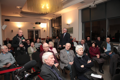 Spotkanie z cyklu „Na północ od Warszawy. Warmia i Mazury w XX w.” – Warszawa, 12 lutego 2019. Fot. Piotr Życieński (IPN)