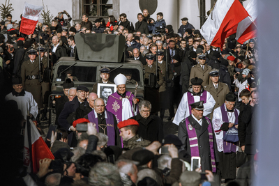 Pożegnanie śp. Jana Olszewskiego – Warszawa, 16 lutego 2019. Fot. Sławek Kasper (IPN)