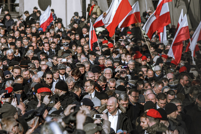 Pożegnanie śp. Jana Olszewskiego – Warszawa, 16 lutego 2019. Fot. Sławek Kasper (IPN)