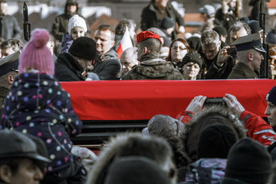 Pożegnanie śp. Jana Olszewskiego – Warszawa, 16 lutego 2019. Fot. Sławek Kasper (IPN)