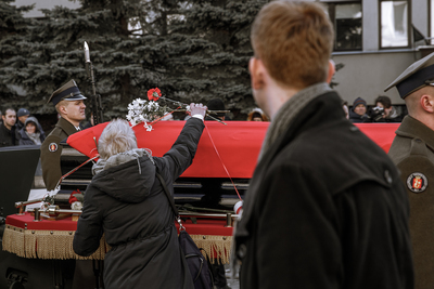 Pożegnanie śp. Jana Olszewskiego – Warszawa, 16 lutego 2019. Fot. Sławek Kasper (IPN)