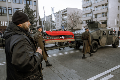 Pożegnanie śp. Jana Olszewskiego – Warszawa, 16 lutego 2019. Fot. Sławek Kasper (IPN)