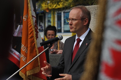 Obchody 35. rocznicy podpisania Porozumienia Katowickiego – Dąbrowa Górnicza, 11 września 2015