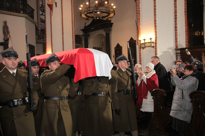 Pożegnanie śp. Jana Olszewskiego – Warszawa, 16 lutego 2019. Fot. Piotr Życieński (IPN)