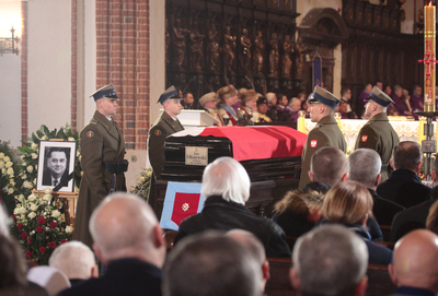 Pożegnanie śp. Jana Olszewskiego – Warszawa, 16 lutego 2019. Fot. Piotr Życieński (IPN)