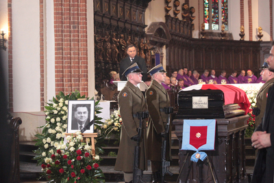 Pożegnanie śp. Jana Olszewskiego – Warszawa, 16 lutego 2019. Fot. Piotr Życieński (IPN)