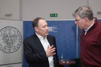 Wykład prof. Amira Weinera „KGB: bezlitosny miecz, niedoskonała tarcza” – Warszawa, 19 lutego 2019. Fot. Piotr Życieński (IPN)