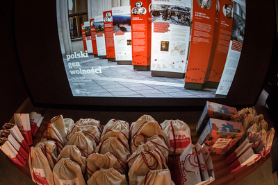 Otwarcie wystawy „Polski gen wolności. 150 lat walk o niepodległość (1768–1918)” w Klubie Garnizonu Warszawa – 20 lutego 2019. Fot. S. Kasper (IPN)