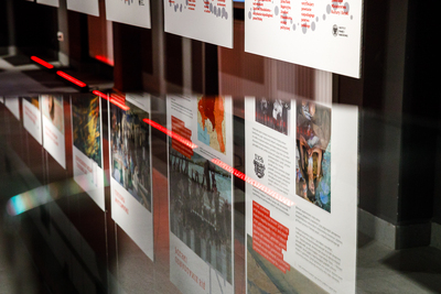 Otwarcie wystawy „Polski gen wolności. 150 lat walk o niepodległość (1768–1918)” w Klubie Garnizonu Warszawa – 20 lutego 2019. Fot. S. Kasper (IPN)