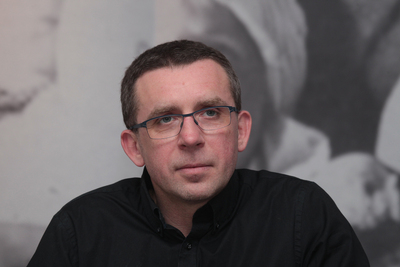 Z cyklu „Historia zza kulis” dyskusja o estradzie w PRL – Warszawa, 20 lutego 2019. Na zdj. Rafał Dudkiewicz. Fot. Piotr Życieński (IPN)