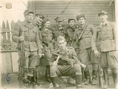 Oddział Hieronima Dekutowskiego „Zapory&amp;quot;. (AIPN)