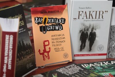 Konferencja prasowa na temat przedsięwzięć IPN z okazji obchodów Narodowego Dnia Pamięci „Żołnierzy Wyklętych” – 28 lutego 2019. Fot. Piotr Życieński (IPN)