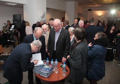 Spotkanie z cyklu „Ludzie Wolności i Solidarności” poświęcone członkom „Solidarności” wrocławskiego Polaru – Warszawa, 28 lutego 2019. Fot. Piotr Życieński (IPN)