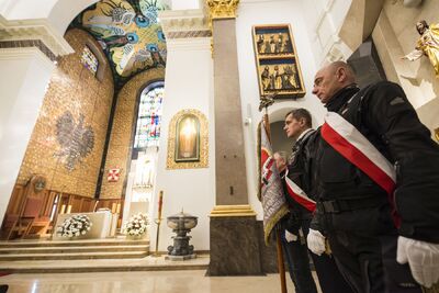 Obchody 75. rocznicy wymordowania mieszkańców Huty Pieniackiej przez żołnierzy Dywizji SS „Galizien” – Warszawa, 28 lutego 2019. Fot. Marta Smolańska (IPN)