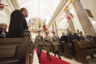 Obchody 75. rocznicy wymordowania mieszkańców Huty Pieniackiej przez żołnierzy Dywizji SS „Galizien” – Warszawa, 28 lutego 2019. Fot. Marta Smolańska (IPN)