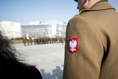 Obchody 75. rocznicy wymordowania mieszkańców Huty Pieniackiej przez żołnierzy Dywizji SS „Galizien” – Warszawa, 28 lutego 2019. Fot. Marta Smolańska (IPN)