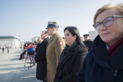 Obchody 75. rocznicy wymordowania mieszkańców Huty Pieniackiej przez żołnierzy Dywizji SS „Galizien” – Warszawa, 28 lutego 2019. Fot. Marta Smolańska (IPN)