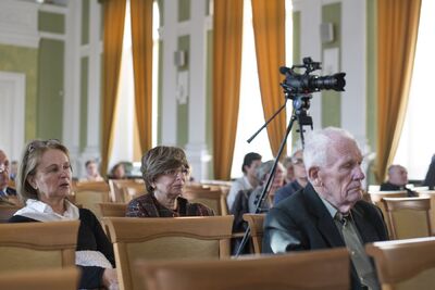 Obchody 75. rocznicy wymordowania mieszkańców Huty Pieniackiej przez żołnierzy Dywizji SS „Galizien” – Warszawa, 28 lutego 2019. Fot. Marta Smolańska (IPN)