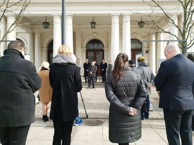 Otwarcie wystawy „Zapomniane ogniwo. Konspiracyjne organizacje młodzieżowe na ziemiach polskich w latach 1944/45–1956” – Warszawa, 1 marca 2019. Fot. Sławek Kasper (IPN)