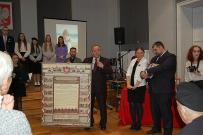 Odsłonięcie tablicy upamiętniającej członków młodzieżowej organizacji antykomunistycznej – Paczków, 27 lutego 2019