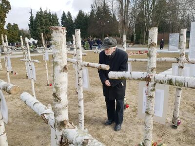 Uroczystości na „Łączce” – 1 marca 2019. Fot. Sławek Kasper (IPN)