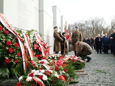 Uroczystości na „Łączce” – 1 marca 2019. Fot. Sławek Kasper (IPN)
