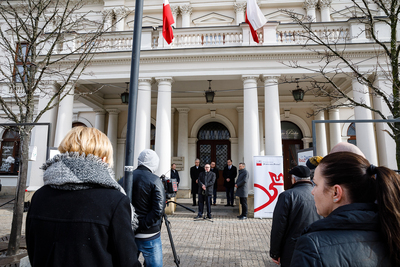 Otwarcie wystawy „Zapomniane ogniwo. Konspiracyjne organizacje młodzieżowe na ziemiach polskich w latach 1944/45–1956” – Warszawa, 1 marca 2019. Fot. Sławek Kasper (IPN)