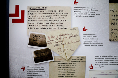 Otwarcie wystawy „Zapomniane ogniwo. Konspiracyjne organizacje młodzieżowe na ziemiach polskich w latach 1944/45–1956” – Warszawa, 1 marca 2019. Fot. Sławek Kasper (IPN)