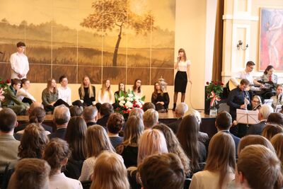 Odsłonięcie tablicy upamiętniającej członków Młodzieżowej Antykomunistycznej Organizacji Jord-Just – Starogard Gdański, 1 marca 2019