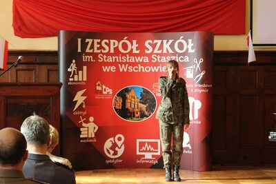 Odsłonięcie tablicy upamiętniającej antykomunistyczną organizację „Młodzieżowe Siły Zbrojne” – Wschowa, 27 lutego 2019