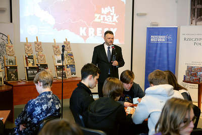 Konferencja prasowa o działaniach IPN na rzecz kultywowania pamięci o dawnych polskich Kresach Wschodnich – 5 marca 2019