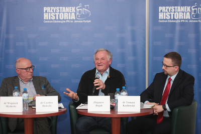 Debata „Blaski i cienie Okrągłego Stołu” – Warszawa, 5 marca 2019. Fot. Piotr Życieński (IPN)