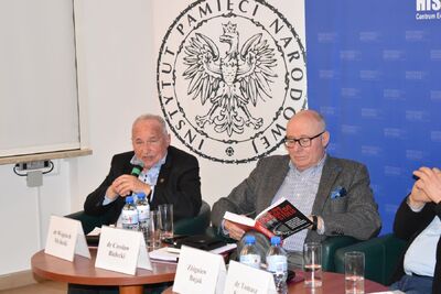 Debata „Blaski i cienie Okrągłego Stołu” – Warszawa, 5 marca 2019. Fot. Sylwia Szyc (IPN)