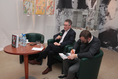 Prezentacja książki Dermota Turinga „X, Y, Z. Prawdziwa historia złamania szyfru Enigmy” – Warszawa, 5 marca 2019. Fot. Piotr Życieński (IPN)