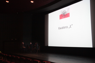 Pokaz filmu „Zapora” dla młodzieży szkolnej – Warszawa, 7 marca 2019. Fot. Piotr Życieński (IPN)