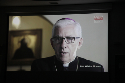 Z cyklu „Powróćmy do korzeni” pokaz filmu Adama Turuli „Solidarni z Solidarności” – Warszawa, 6 marca 2019. Fot. Piotr Życieński (IPN)