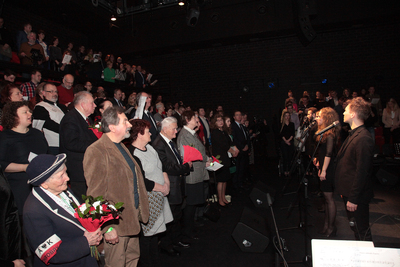 „I zawsze zwycięstwo musiało ich być…” – widowisko artystyczno-muzyczne – Warszawa, 7 marca 2019. Fot. Piotr Życieński (IPN)