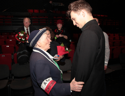 „I zawsze zwycięstwo musiało ich być…” – widowisko artystyczno-muzyczne – Warszawa, 7 marca 2019. Fot. Piotr Życieński (IPN)