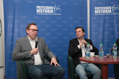 Z cyklu „Tajemnice wywiadu” dyskusja „Wywiady państw komunistycznych wobec Polski” – Warszawa, 13 marca 2019. Fot. Piotr Życieński (IPN)