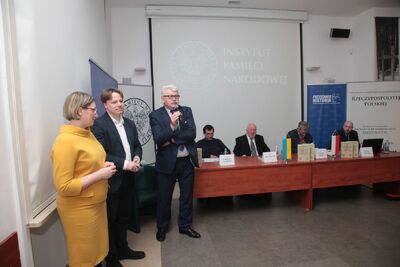Promocja publikacji „Organizacja Ukraińskich Nacjonalistów w Polsce w latach 1944–1950. Likwidacja struktur kierowniczych” – 14 marca 2019. Fot. Piotr Życieński (IPN)
