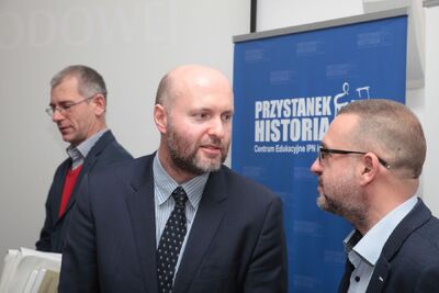 Promocja publikacji „Organizacja Ukraińskich Nacjonalistów w Polsce w latach 1944–1950. Likwidacja struktur kierowniczych” – 14 marca 2019. Fot. Piotr Życieński (IPN)