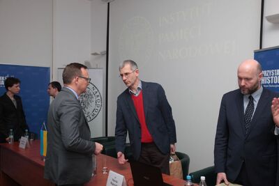 Promocja publikacji „Organizacja Ukraińskich Nacjonalistów w Polsce w latach 1944–1950. Likwidacja struktur kierowniczych” – 14 marca 2019. Fot. Piotr Życieński (IPN)